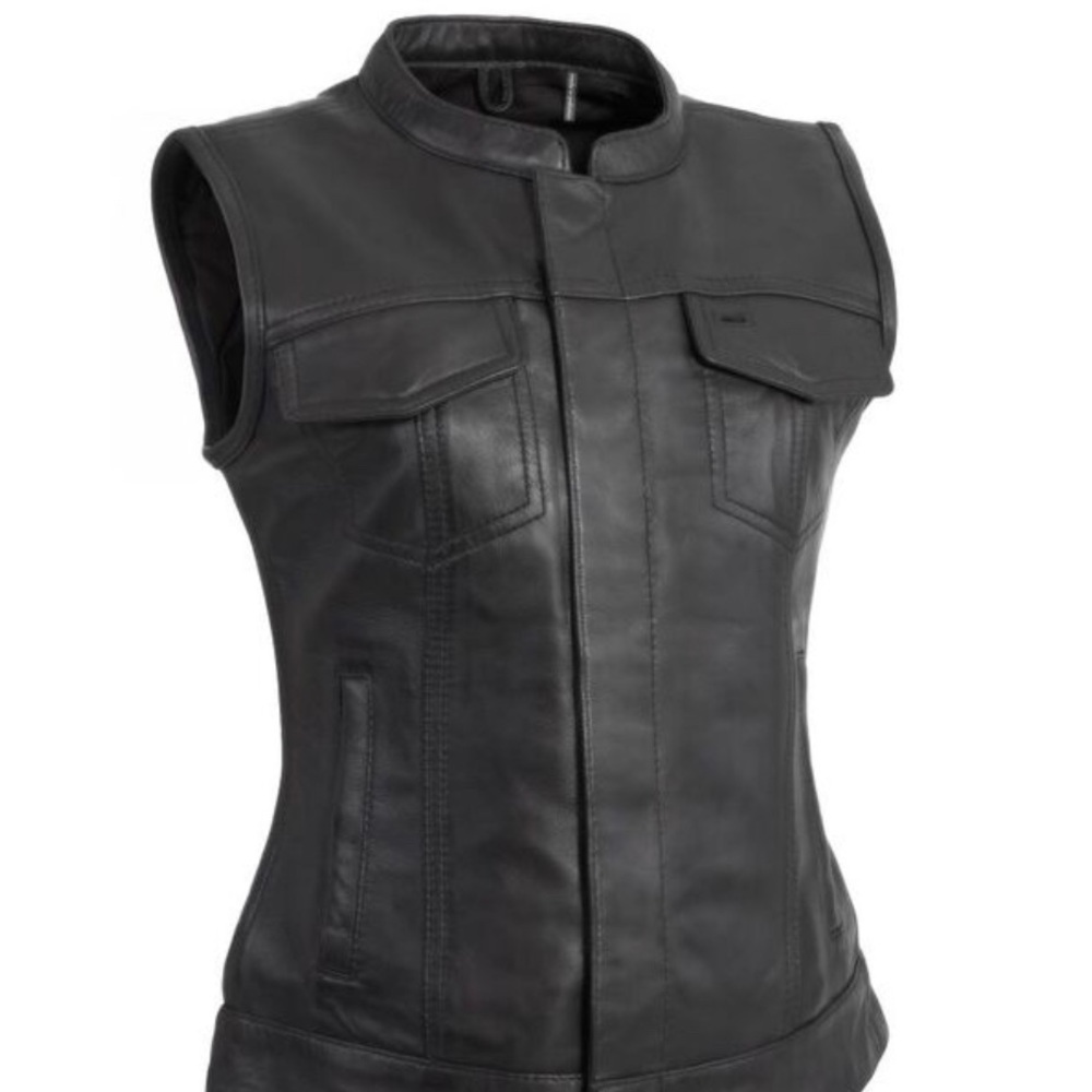 First Manufacturing Ludlow Women's Leather Vest